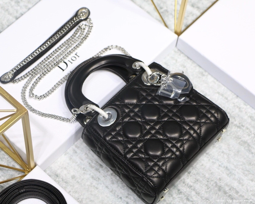 Tony Luxuries Lambskin Mini Lady With diro 0711